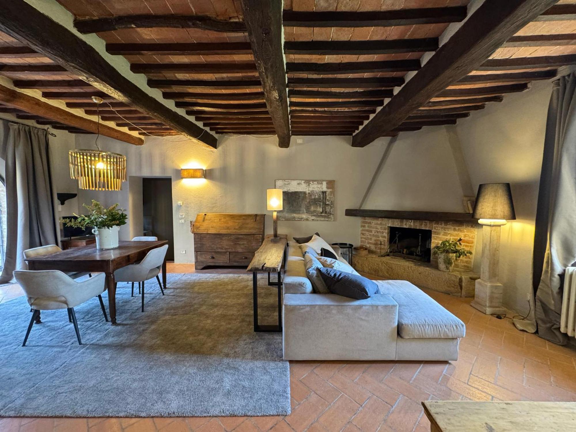 Agriturismo Le Sorbelle D'Orcia Con Piscina Pienza Kültér fotó