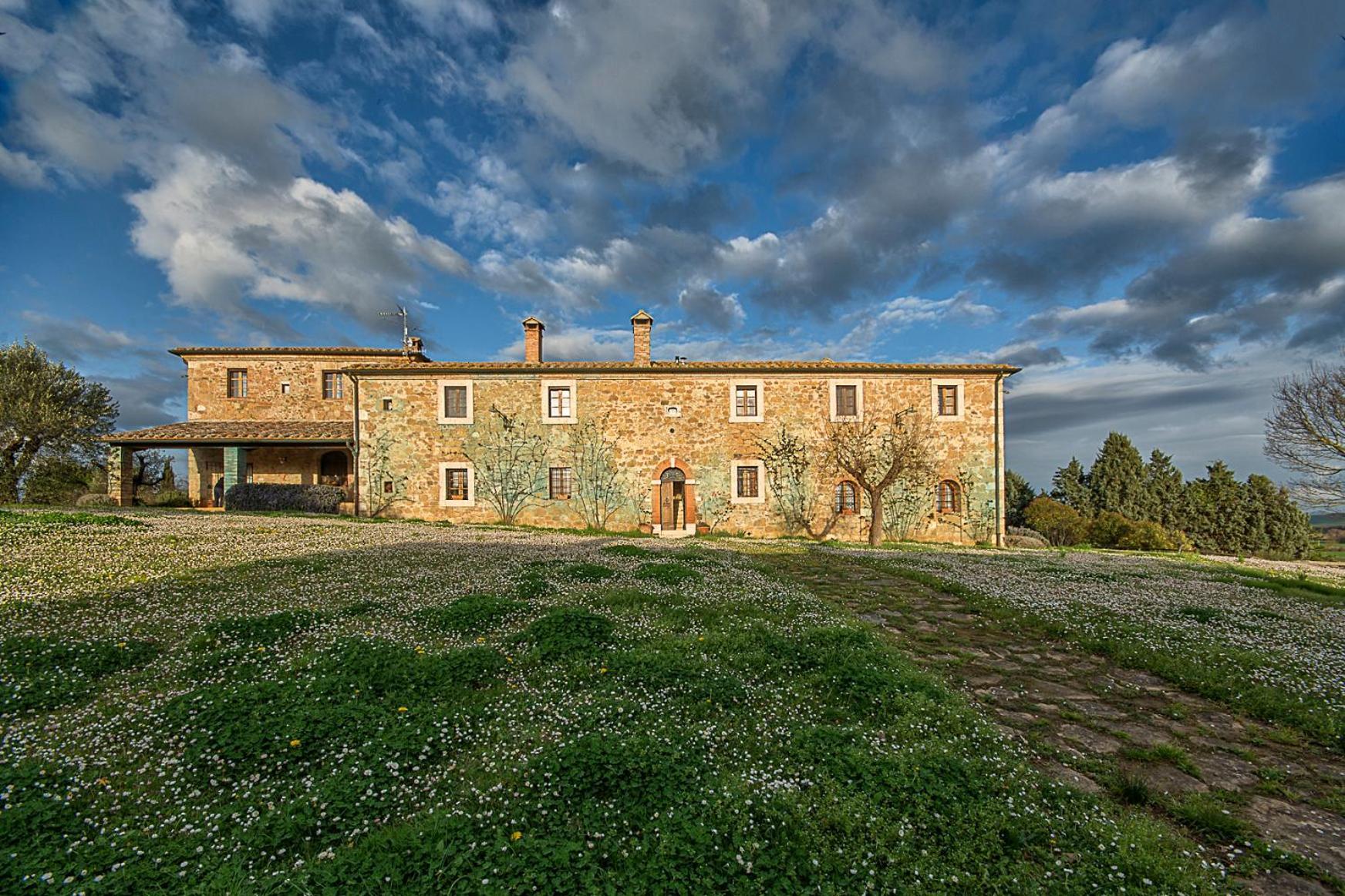 Agriturismo Le Sorbelle D'Orcia Con Piscina Pienza Kültér fotó