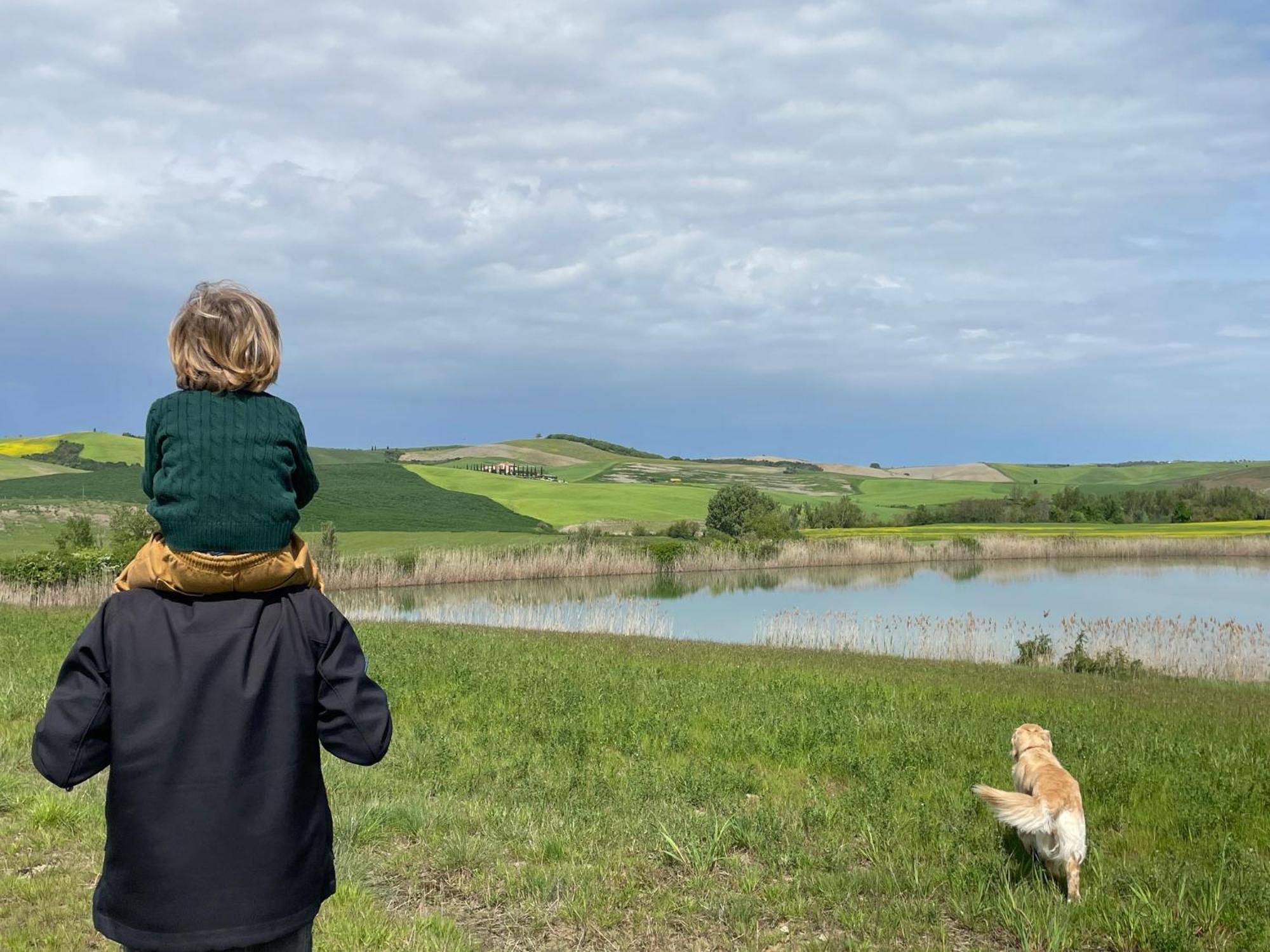 Agriturismo Le Sorbelle D'Orcia Con Piscina Pienza Kültér fotó
