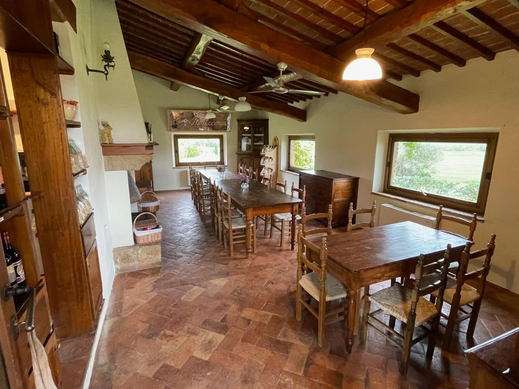 Agriturismo Le Sorbelle D'Orcia Con Piscina Pienza Kültér fotó