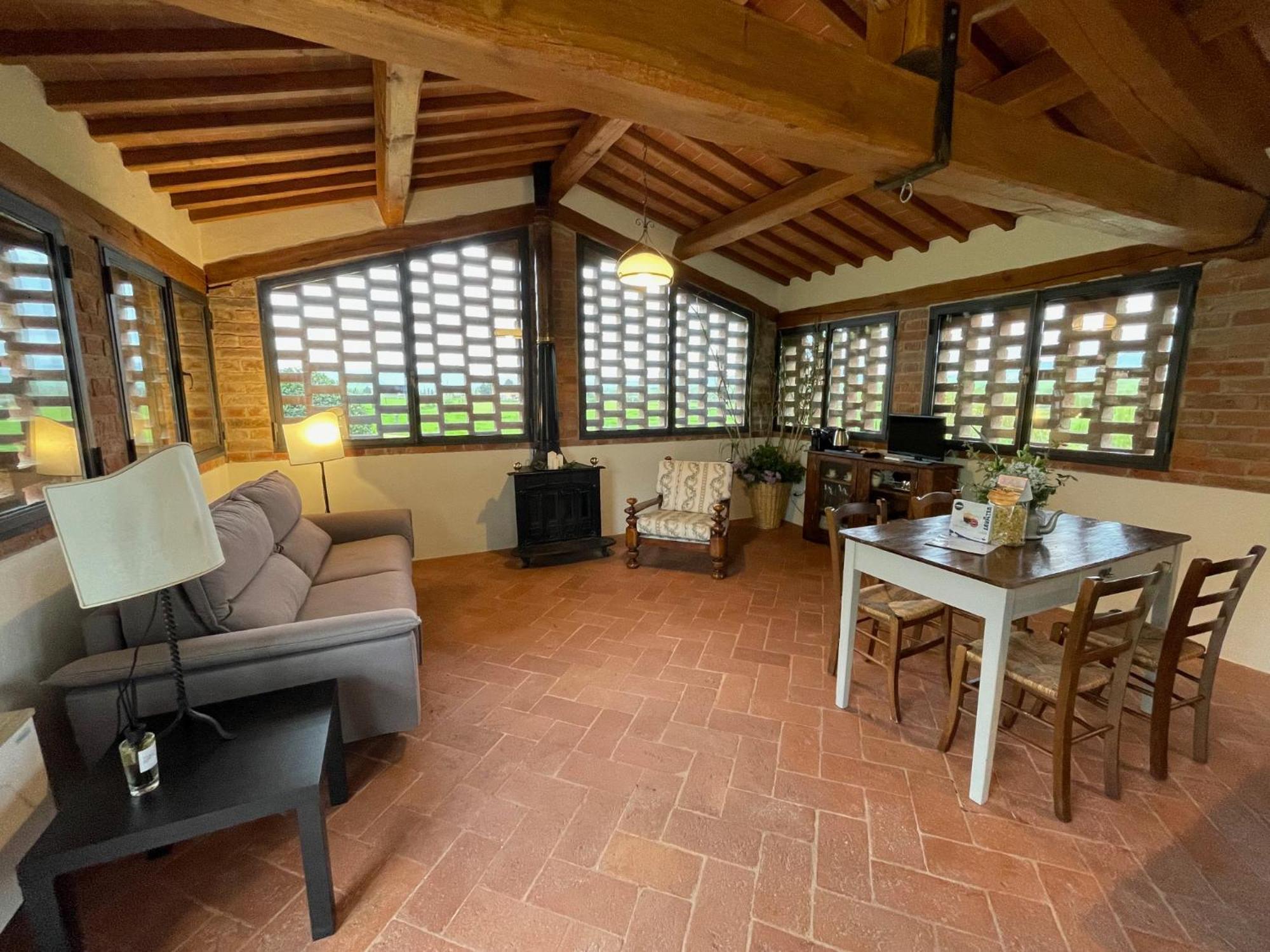 Agriturismo Le Sorbelle D'Orcia Con Piscina Pienza Kültér fotó
